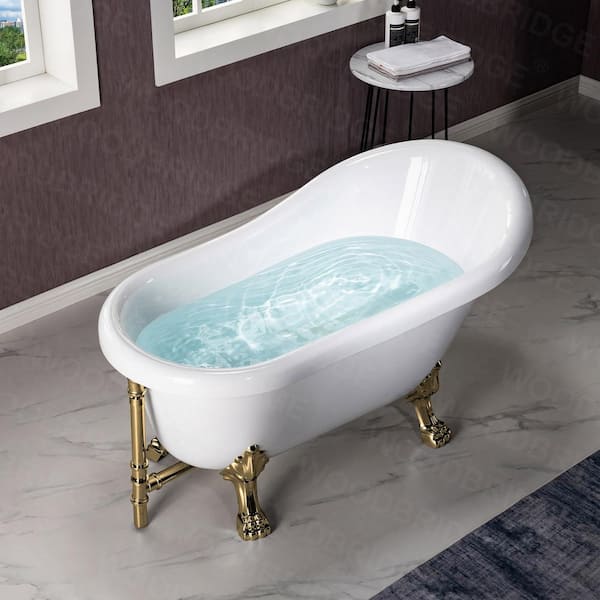 4.5 foot deals clawfoot bathtub