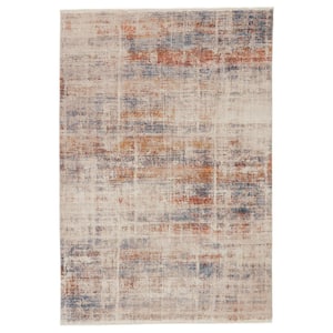 Vibe Aerin Multicolor/White 8 ft. x 10 ft. Abstract Rectangle Area Rug