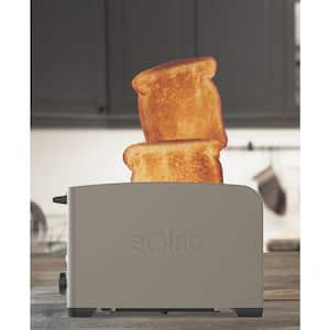 2-Slice Stainless Steel Toaster Extra Wide Slots, 850-Watt