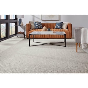 Tender Heart Ideation Gray 45 oz Triexta TexturePattern Installed Carpet