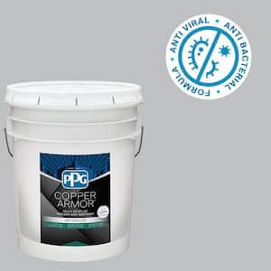 5 gal. PPG10-15 Quest Eggshell Antiviral and Antibacterial Interior Paint with Primer