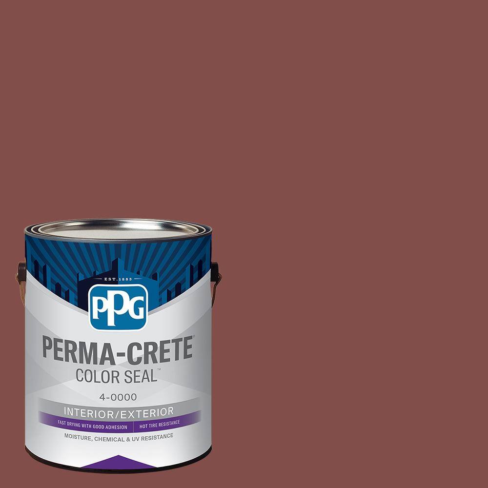 Reviews for PermaCrete Color Seal 1 gal. PPG1302 Cherokee Red Satin