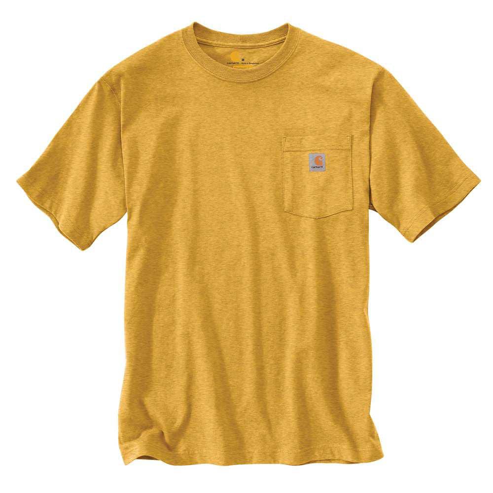Carhartt Men's Regular X Large Gold Heather Cotton/Polyester Short-Sleeve T-Shirt-K87-704 - The 