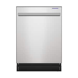 24 in. Top Built-In Tall Tub Dishwasher in Stainless Steel with 6 Cycles 45dBA