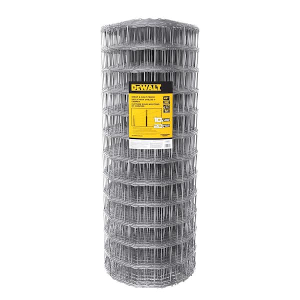 48 in. x 100 ft. 12-1/2 Gauge Galvanized Steel Livestock Supplies Sheep and Goat Fence