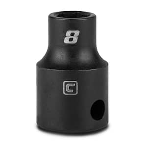 3/8 in. Drive 8 mm 6-Point Metric Shallow Impact Socket