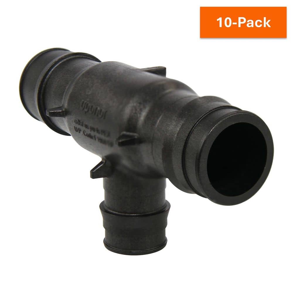 ProPEX 1 in. x 1 in. x 3/4 in. PEX-A Expansion Barb Engineered Polymer Reducing Tee (10-Pack) price history on PriceWatchPro