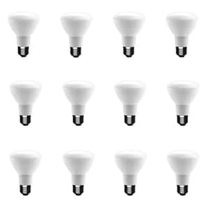 50-Watt Equivalent BR20 Dimmable CEC LED Light Bulb Daylight (12-Pack)