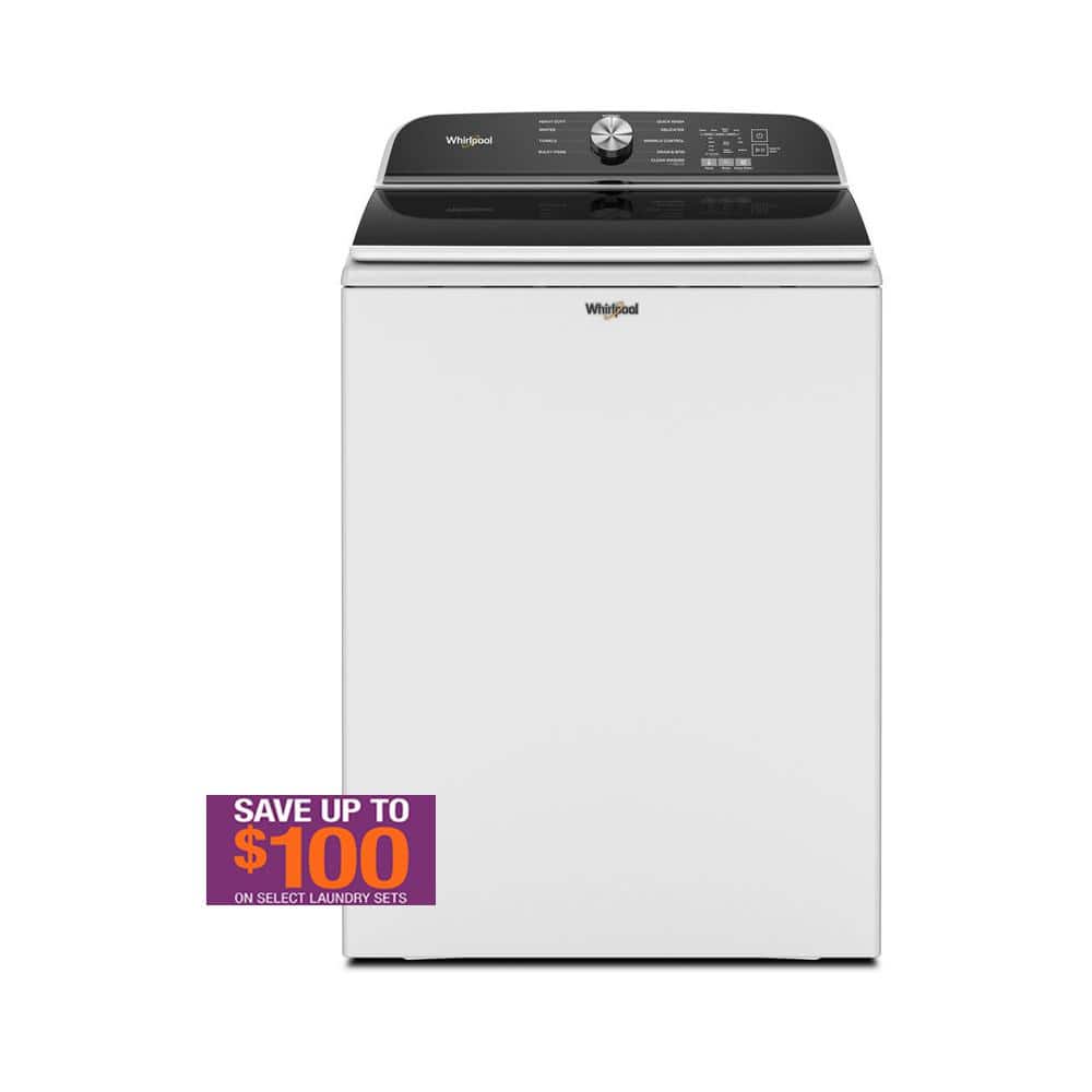Whirlpool 5.3 cu.ft. Top Load Washer in White