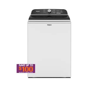 Whirlpool 5.3 Cu. Ft. High Efficiency Top Load Washer with Deep Water Wash  Option Volcano Black WTW6150PB - Best Buy