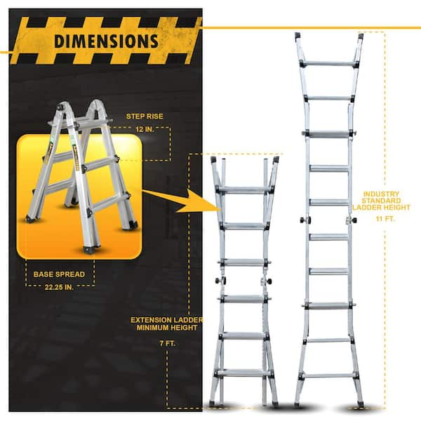 Expand Your Reach: Our Telescoping Net extends to 7.75 ft for