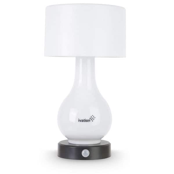 Ivation Battery Operated Motion Sensor Table Lamp - Multi Light IVAMSLP10 The Home Depot