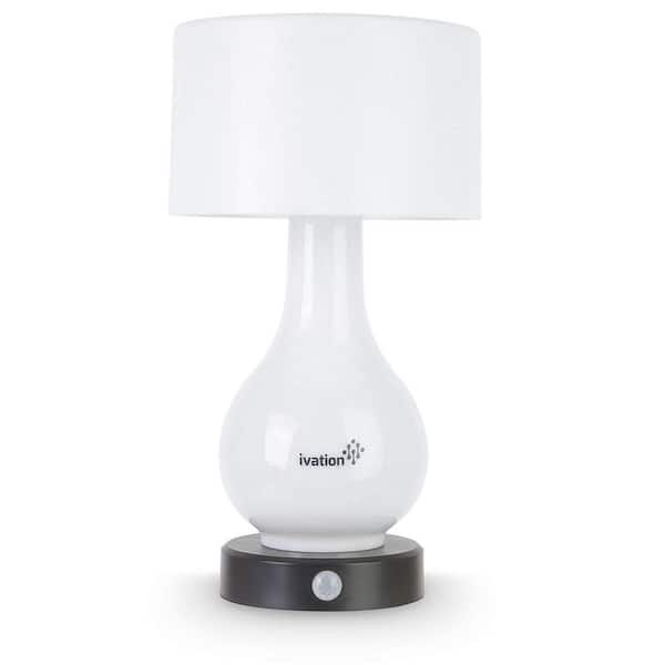 Mok onbekend ontploffen Ivation 6-LED Battery Operated Motion Sensor Table Lamp - Multi Zone Light  IVAMSLP10 - The Home Depot