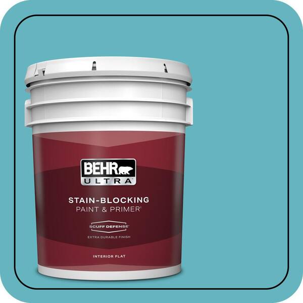 BEHR ULTRA 5 gal. #MQ4-51 Adonis Extra Durable Flat Interior Paint & Primer