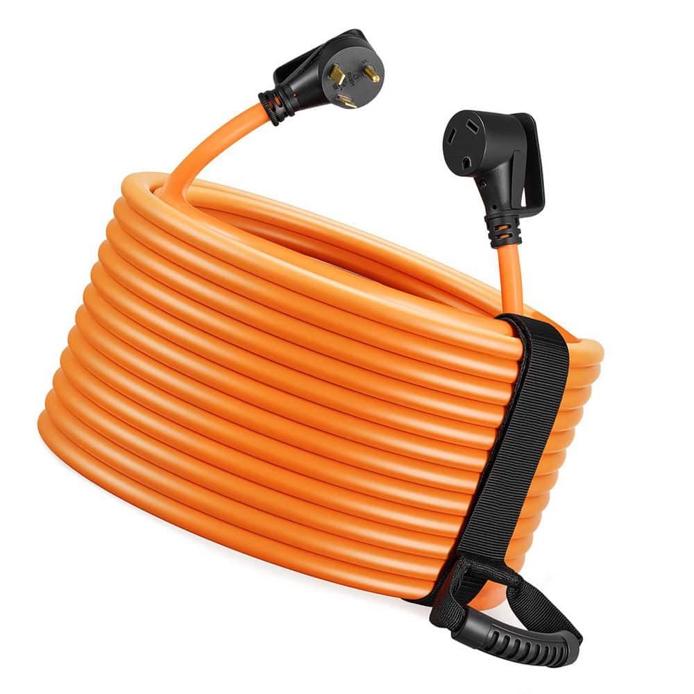 75 ft. 10/3 STW 30 Amps 125V RV Marine Extension Cord, 2500W, NEMA TT-30P to TT-30R, Indicator Light, Organizer price history on PriceWatchPro