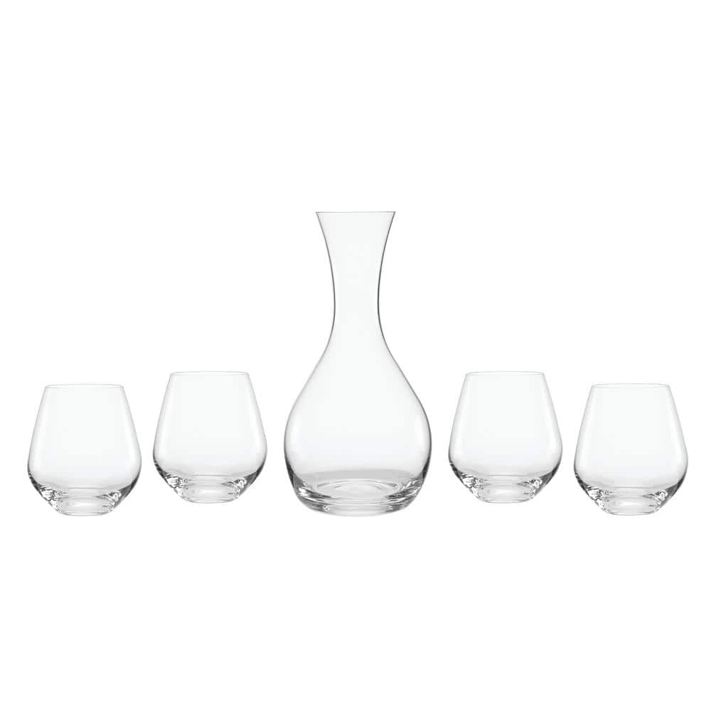 Lenox TUSCANY CLS EUROPEAN GLASS DECANTR 44 oz. W/4 STEMLESS