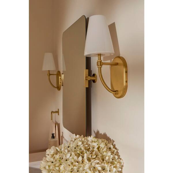 KOHLER Kernen By Studio McGee One-Light Sconce in Polished Chrome