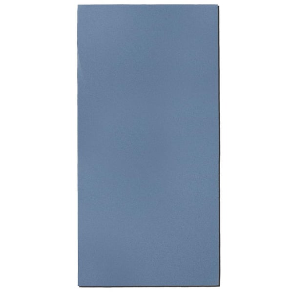 Unbranded Blue Fabric Rectangle 24 in. x 48 in. Sound Absorbing Acoustic Insulation Wall Panels (2-Pack)