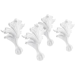 Artifacts Ball and Claw Feet in White (Set of 4)