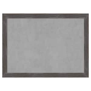 Woodridge Rustic Grey 31 in. x 23 in Magnetic Board, Memo Board