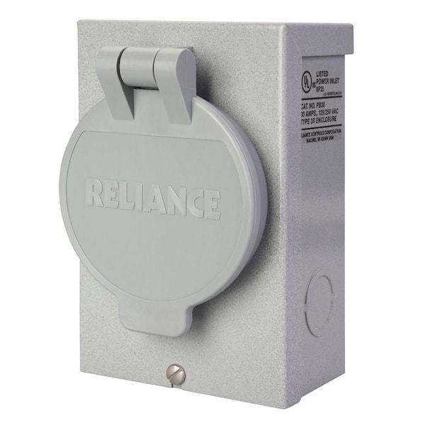 Reliance Controls Corporation PB20 20Amp NEMA 3R Power Inlet Box for