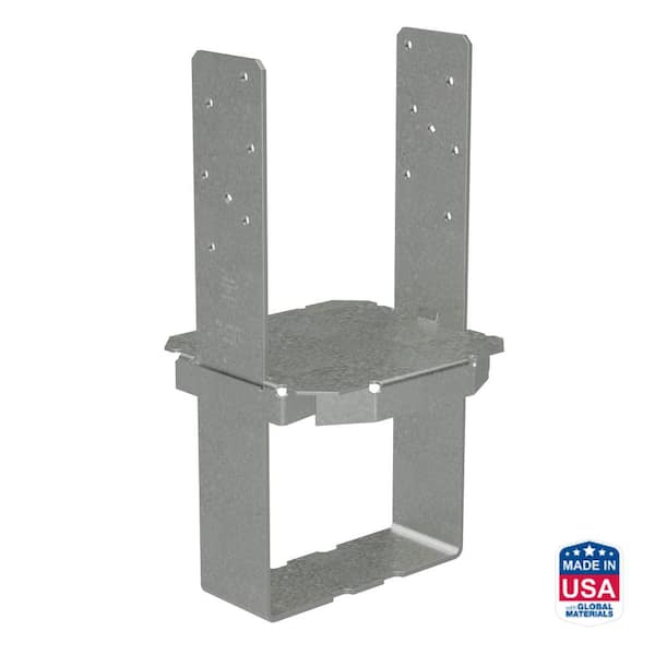 Simpson Strong-Tie CBSQ Galvanized Standoff Column Base for 8x8 Nominal Lumber with SDS Screws