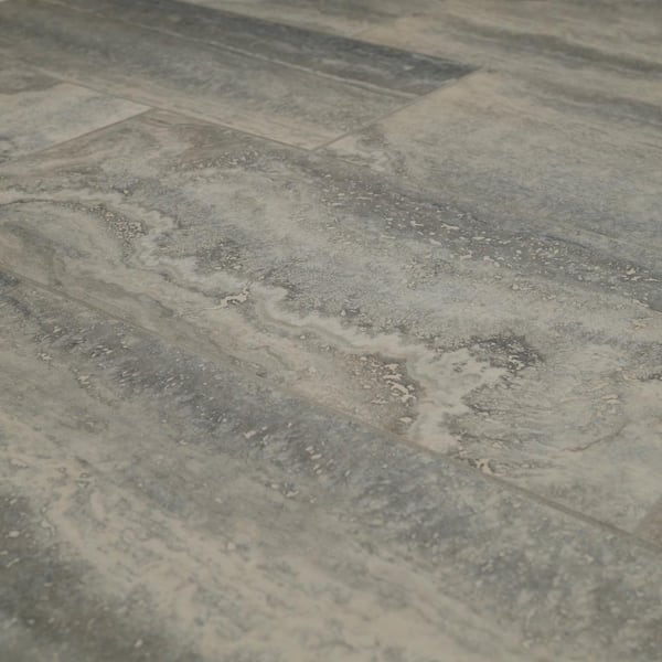 Tuscany Azul 12 in. x 24 in. Polished Porcelain Stone Look Floor and Wall Tile (16 sq. ft./Case) Tuscany Azul 12 in. x 24 in. Polished Porcelain Stone Look Floor and Wall Tile (16 sq. ft./Case)
