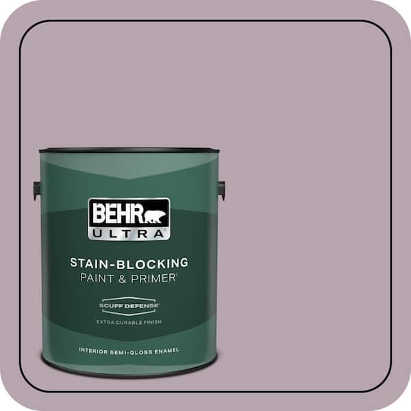 BEHR ULTRA 1 gal. #690F-4 Midsummer Dream Extra Durable Semi-Gloss Enamel Interior Paint & Primer