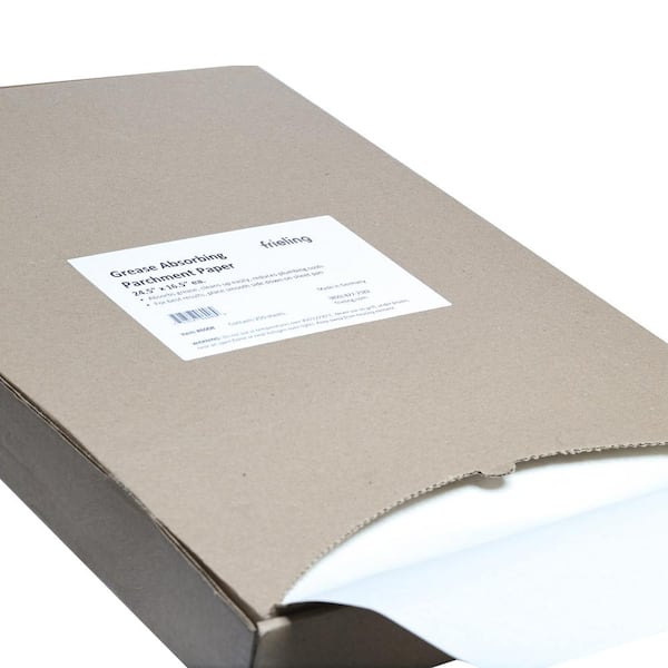Grease Absorbing Parchment Sheets, 250-Pieces per Box, 24.5 in. x 16.5 in.