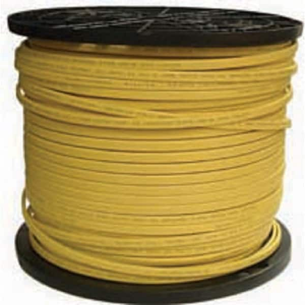 16 AWG MTW UL Panel Wire, Green w/ Yellow Stripe, 500ft /reel