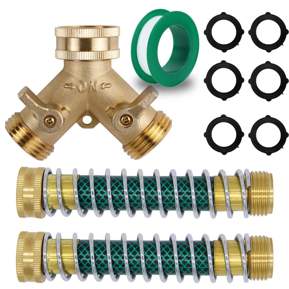 3/4 in. Brass 2 Way Hose Splitter, Garden Hose Connector price history on PriceWatchPro