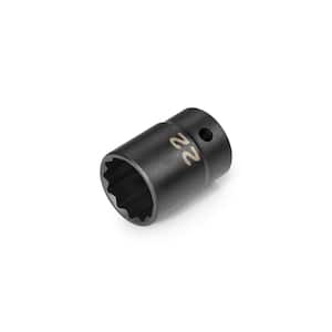 1/2 in. Drive x 22 mm 12-Point Impact Socket