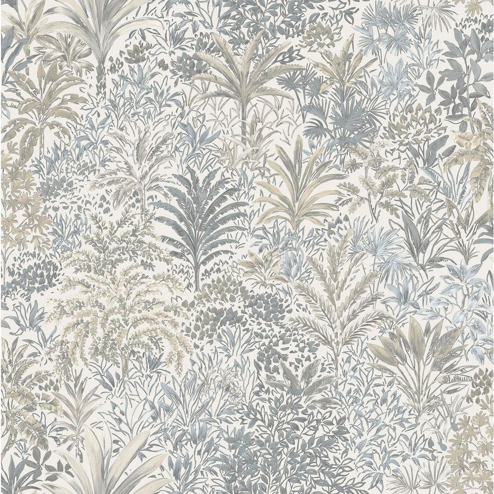 Meilani Natural and Grey Palm Landscape Wallpaper price history on PriceWatchPro