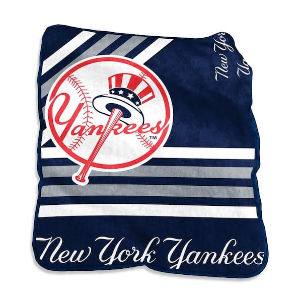 logobrands NY Yankees Multi Colored Raschel Throw