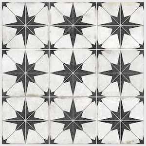 Black Star Peel and Stick Wallpaper Vinyl Contact Wallpaper Roll (Covers 24 sq. ft.)