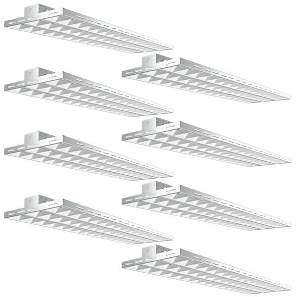 bulbeats 1.97 ft. LED High Bay Shop Light, Black 150W 21500LM 5000K for Warehouse Workshop Garage AC100-277V-8 Pack