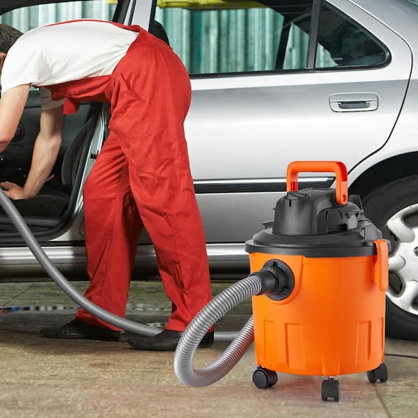 Shop Vacuum Wet And Dry, 5 Gal. 6 Peak HP Wet/Dry Vac, Powerful Suction with Blower Function with Attachments 2-in-1