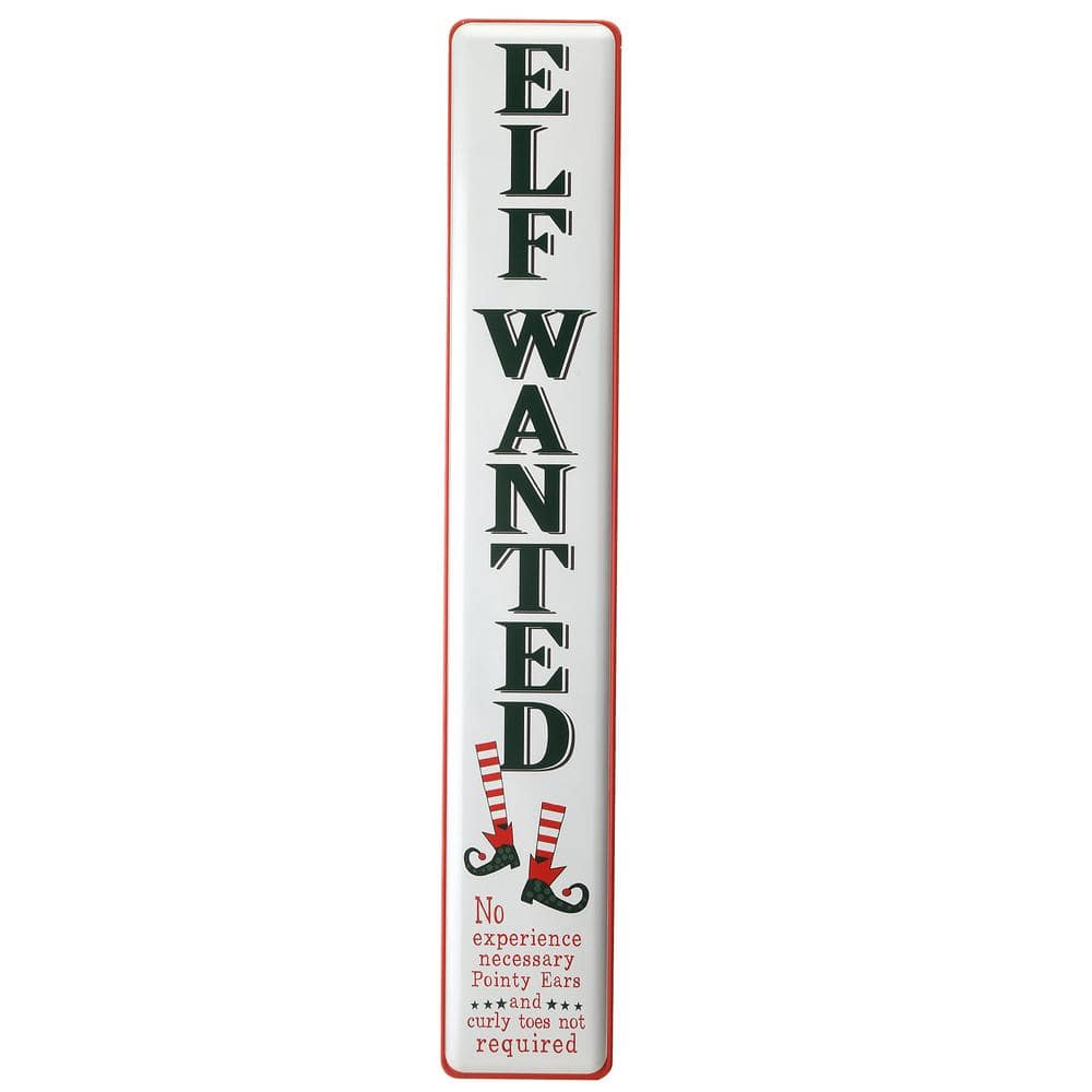 "47 "" Elf Wanted Wall Sign" price history on PriceWatchPro