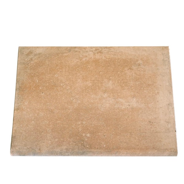 Terralis 4 in. x 5 in. Matte Terracotta Porcelain Wall and Floor Tile Sample