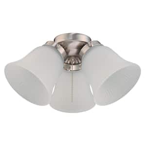 3-Light LED Cluster Ceiling Fan Light Kit