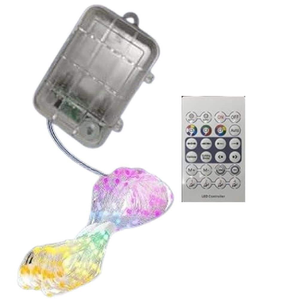 104 LED Color Changing Umbrella Lights with Bluetooth App and Remote
