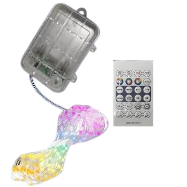 Unbranded 104 LED Color Changing Umbrella Lights with Bluetooth App and Remote