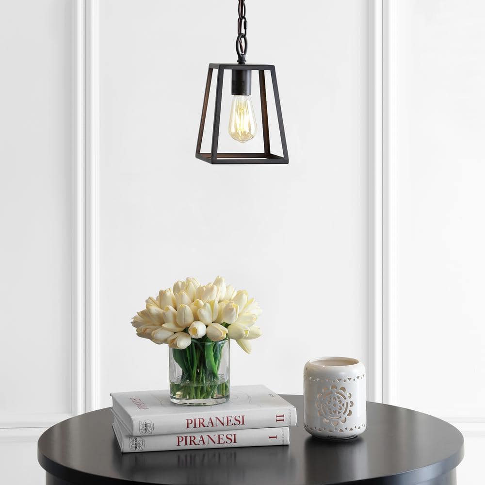 Ira 6.25" Oil Rubbed Bronze LED Pendant Light