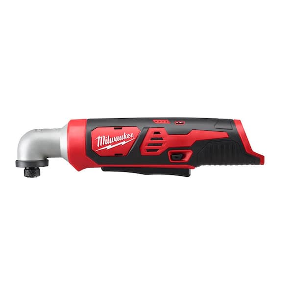 M12 12V Lithium-Ion Cordless 1/4 in. Right Angle Hex Impact Driver  (Tool-Only)