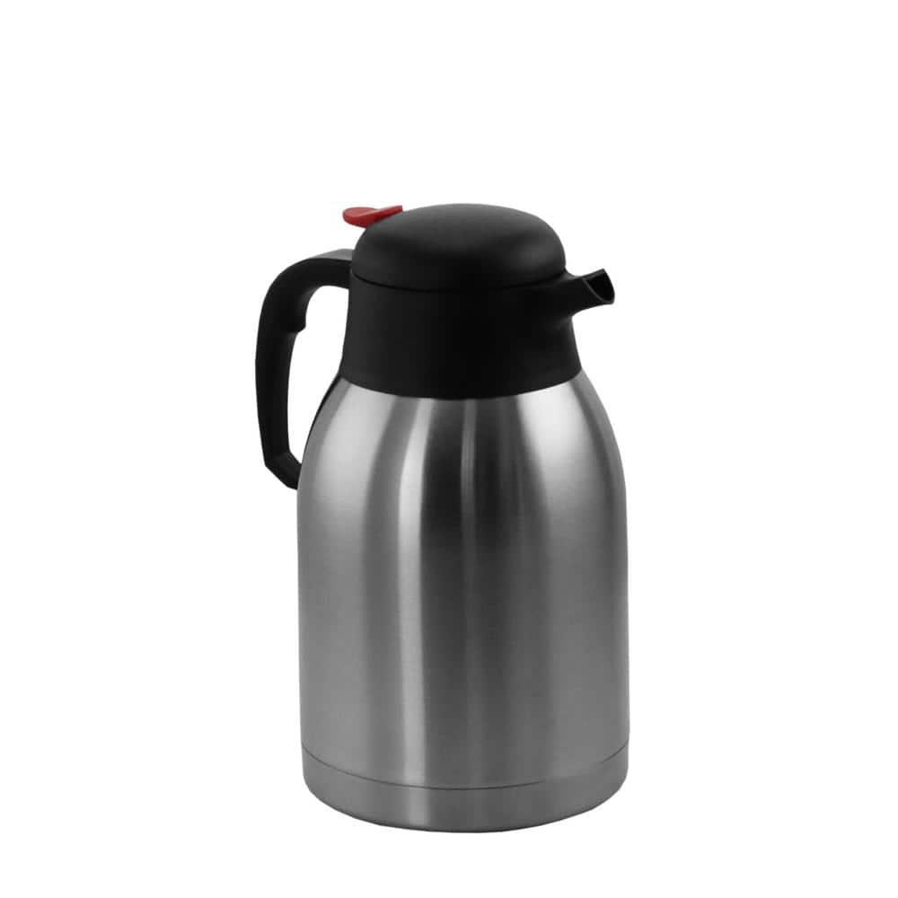 MegaChef 64 fl. oz. Stainless Steel Thermal Beverage Carafe with ...