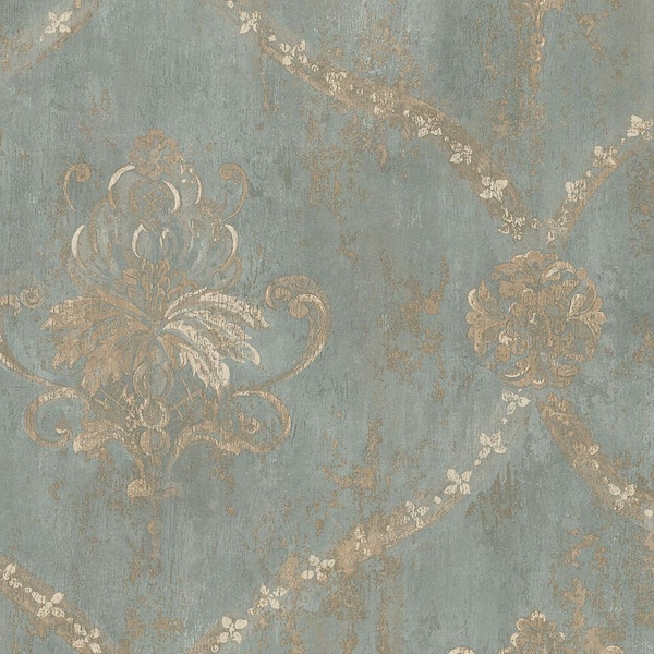 Norwall Regal Damask Vinyl Roll Wallpaper (Covers 56 sq. ft.)