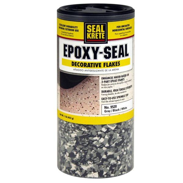 Seal-Krete 1 lb. Epoxy Flakes (Gray/White/Black)