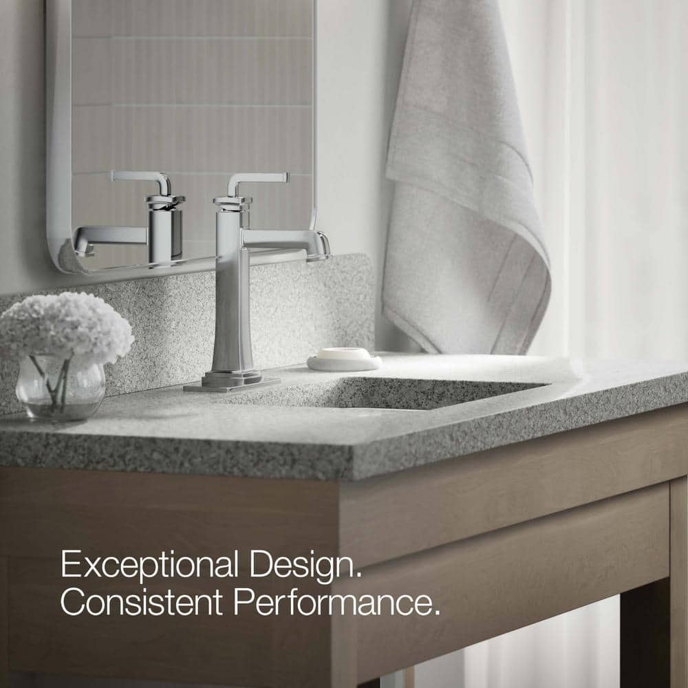 Riff Tall Polished Chrome Traditional Vessel Bathroom Faucet 1.2 GPM