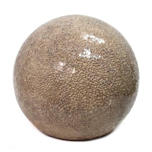 7.75 in. Champagne Stone Ball Table Lamp