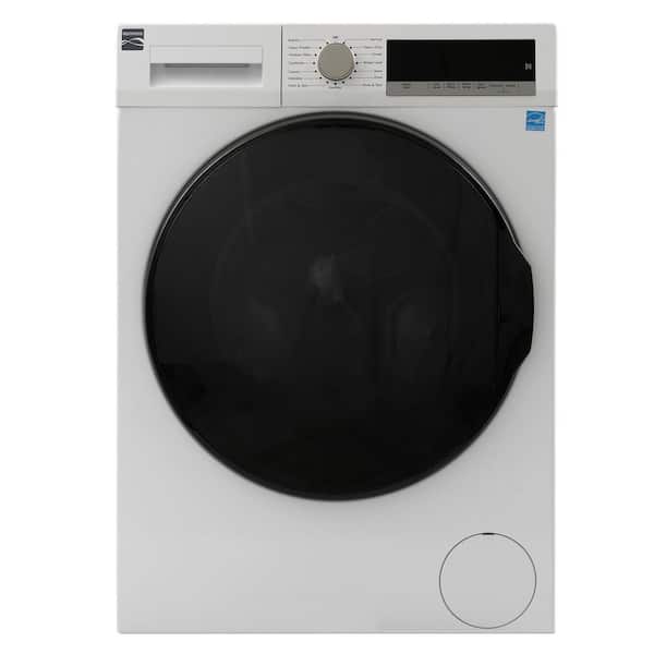 24 in. 2.2 cu. ft. Front-Load Washer - White with Steam